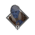 Glitter Crownfall Sticker - Nezzo the Merchant