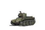 BT-7 artillery