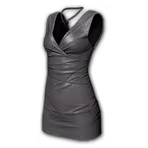 Form-fitting Dress (Gray)