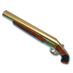 Gold Plate  - Sawed-Off
