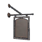 Two Sided Hanging Sign