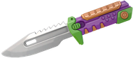 BlastX Polymer KnifeTech Coated Knife