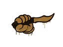 Graffiti | Backstab (Desert Amber)