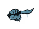 Graffiti | Backstab (Wire Blue)