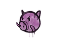 Graffiti | Piggles (Bazooka Pink)
