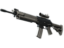 SG 553 | Damascus Steel (Battle-Scarred)