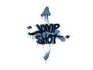 Sealed Graffiti | Jump Shot (Monarch Blue)