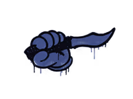 Sealed Graffiti | Backstab (SWAT Blue)