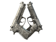 Dual Berettas | Silver Pour (Factory New)