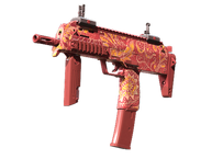 MP7 | Coral Paisley (Minimal Wear)