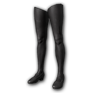 School Shoes with Leggings (Black)