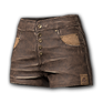 Button Fly Denim Shorts