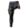 Smoke Stalker Shorts with Ripped Leggings