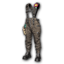 Bunny Academy Mascot Overalls