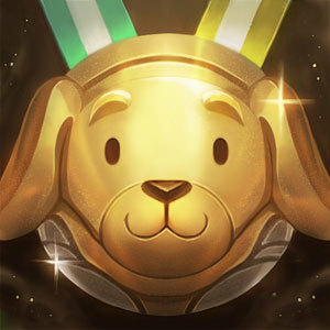 Golden Dog Icon