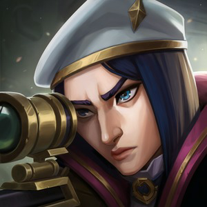 Arcane Commander Caitlyn Border Icon