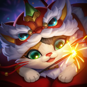 Firecracker Yuumi Border Icon