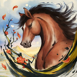 Year Of The Horse 2026 Icon